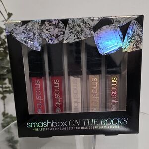 Smashbox On The Rocks Lip Gloss Set (NIB)